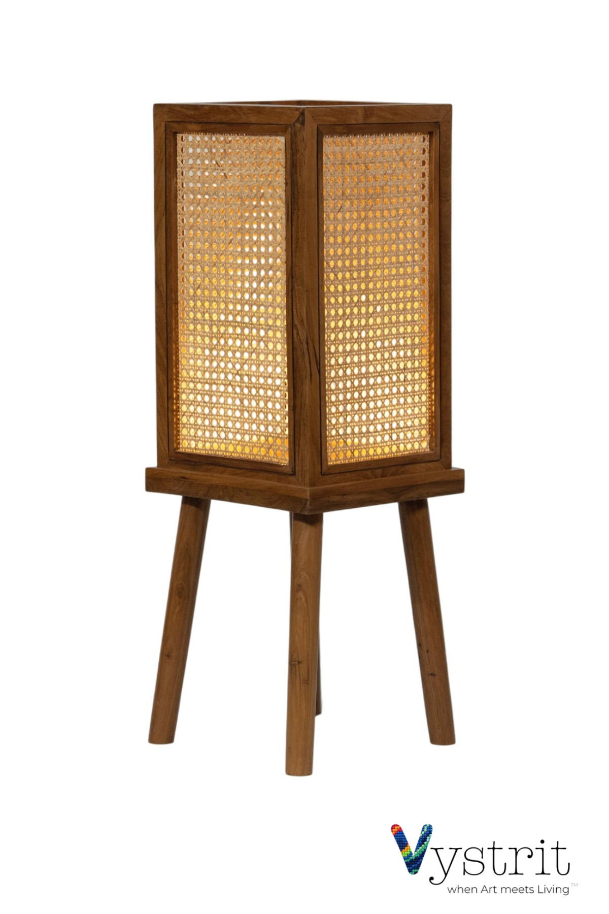 Teakwood Floor Lamp