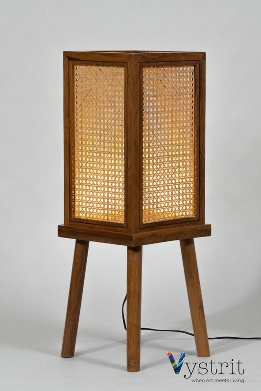 Teakwood Floor Lamp