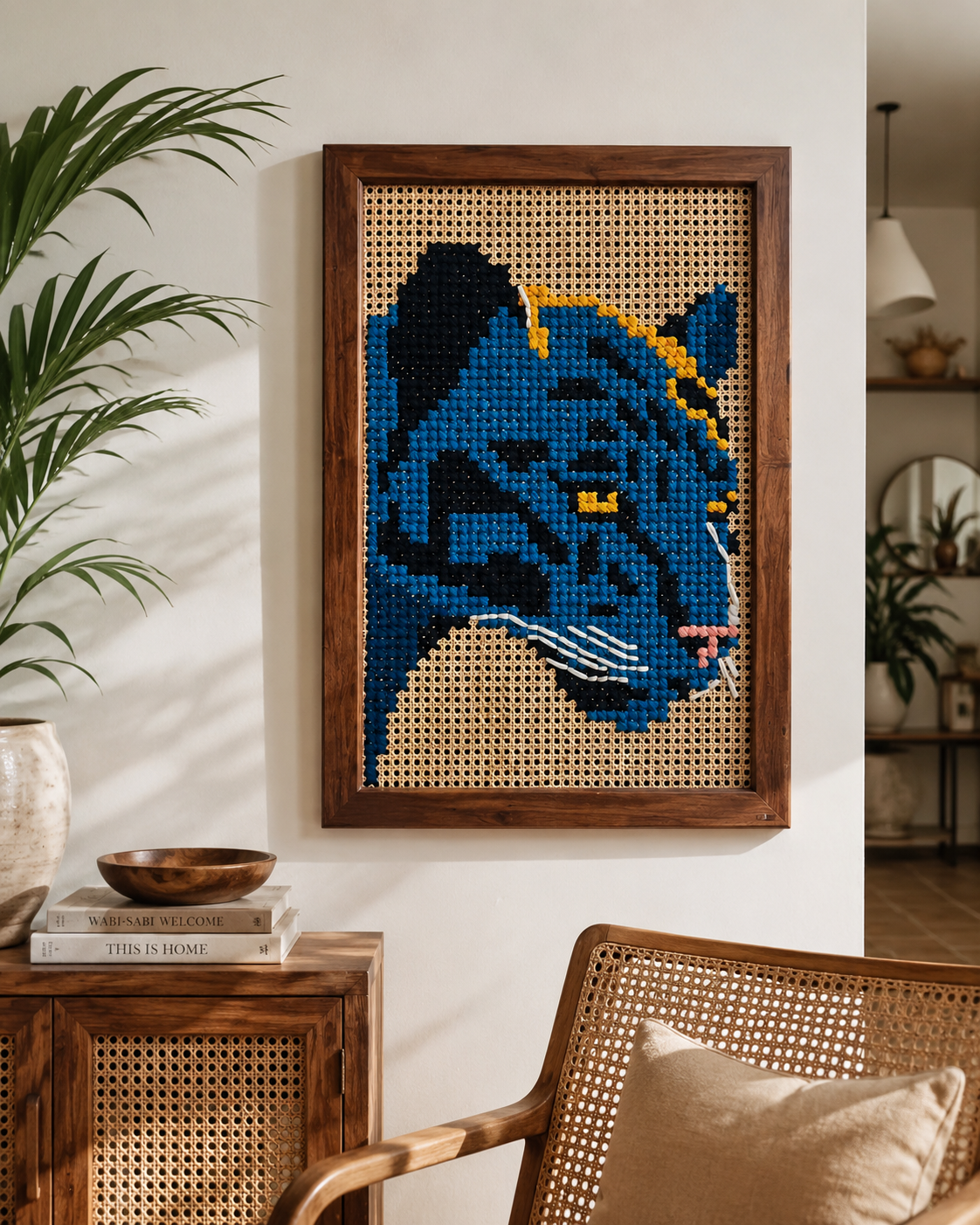 The Striped Majesty - Tiger Wall Art