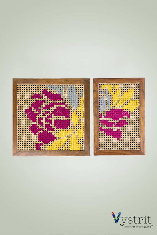 Bold Botanicals – Set of 2 Wall Art Pieces