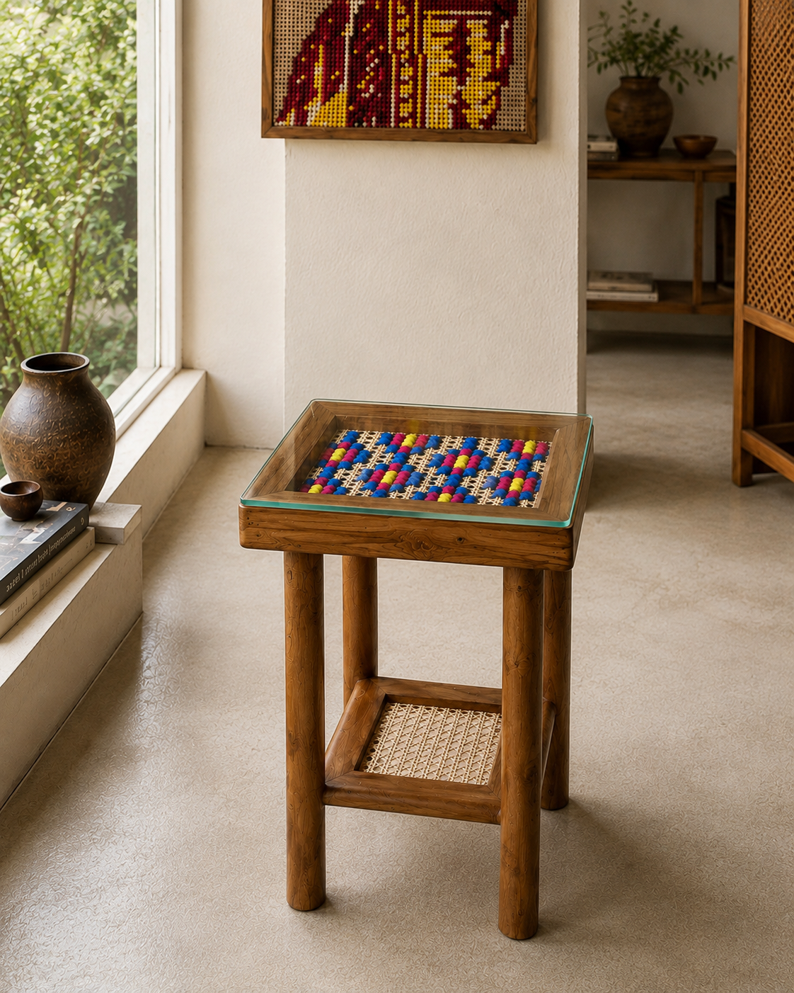 Art Side Table - Geometric's