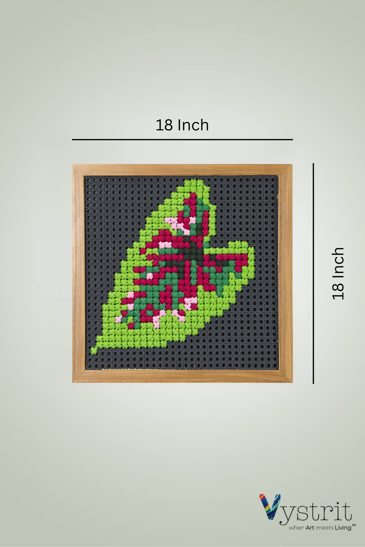 Electric Eden – 18 inch x 18 inch