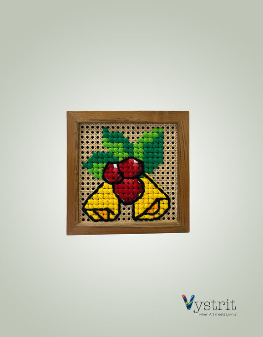 Festive Carol Bells  12 inch x  12 inch