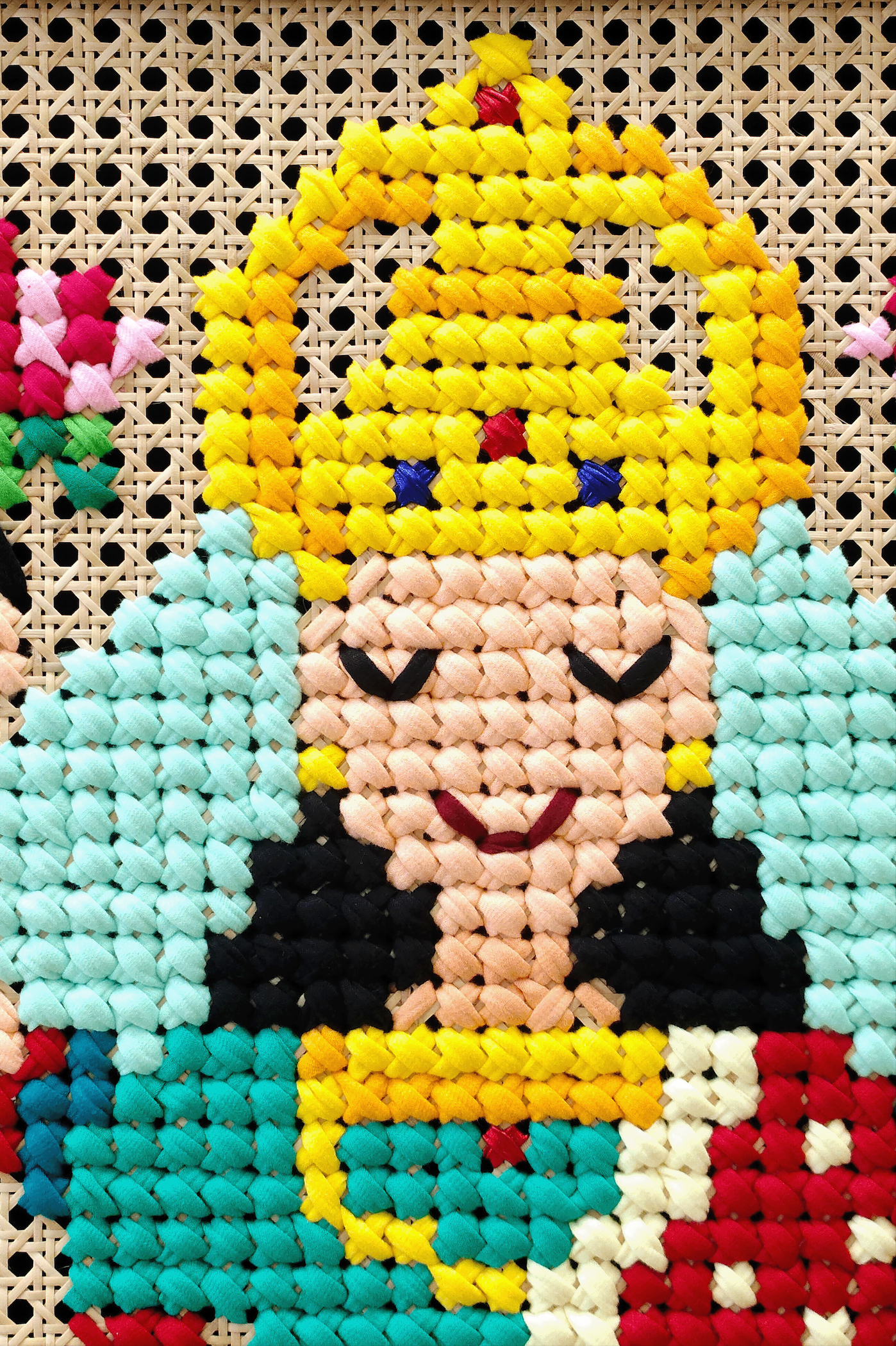 Goddess Laxmi - Art 18 inch x 18 inch