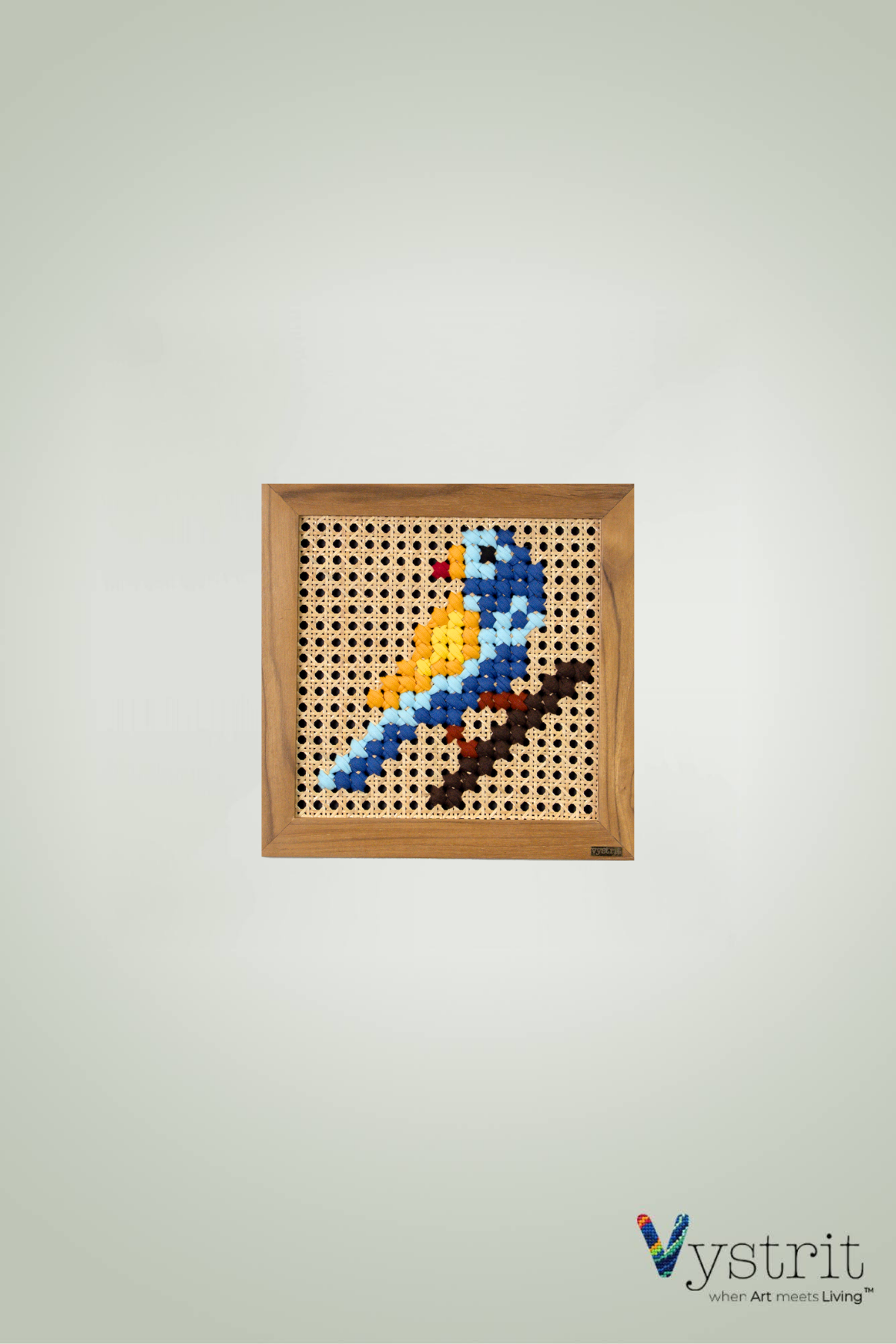 Kingfisher- 12 inch x 12 inch