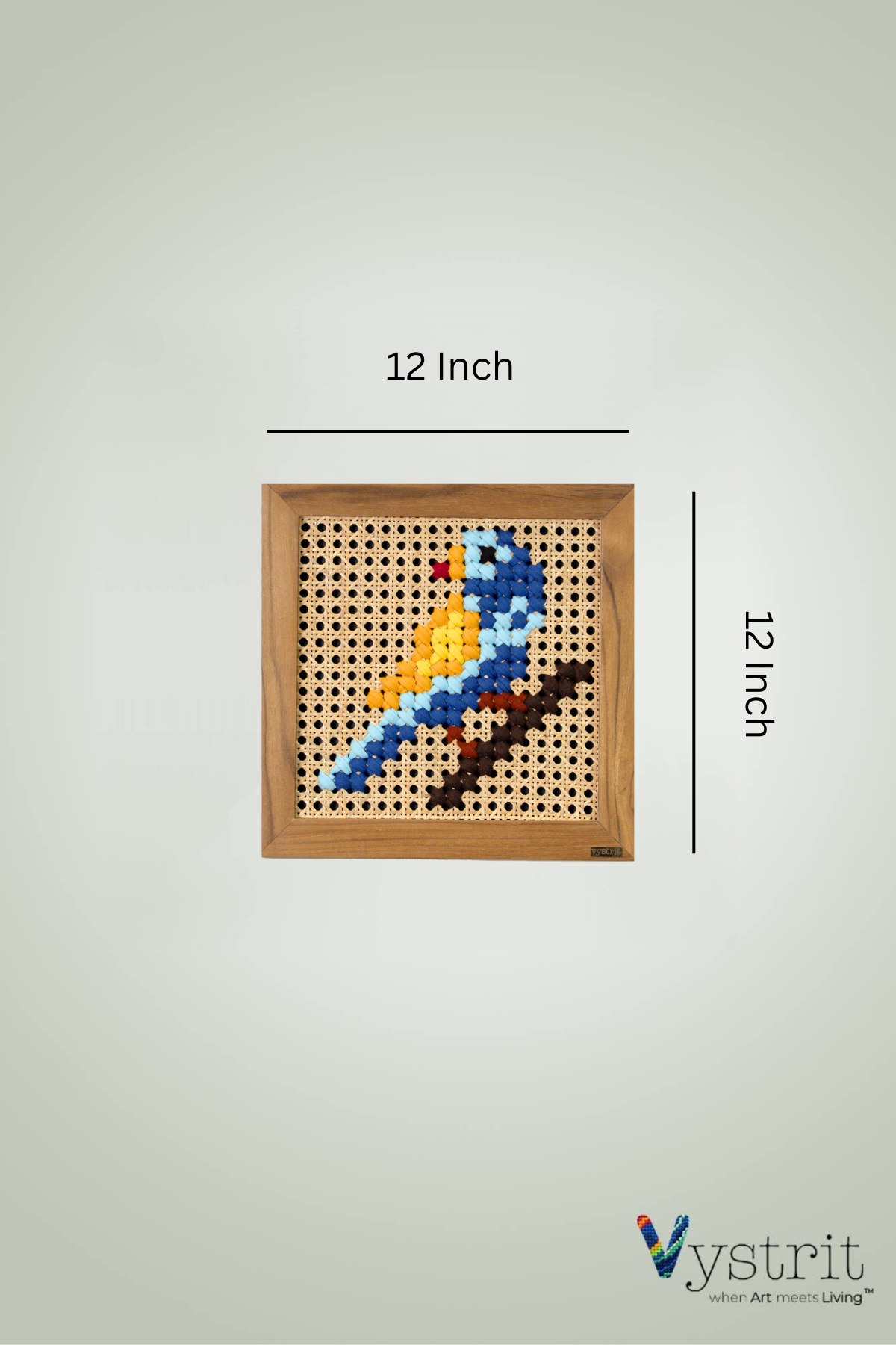Kingfisher- 12 inch x 12 inch