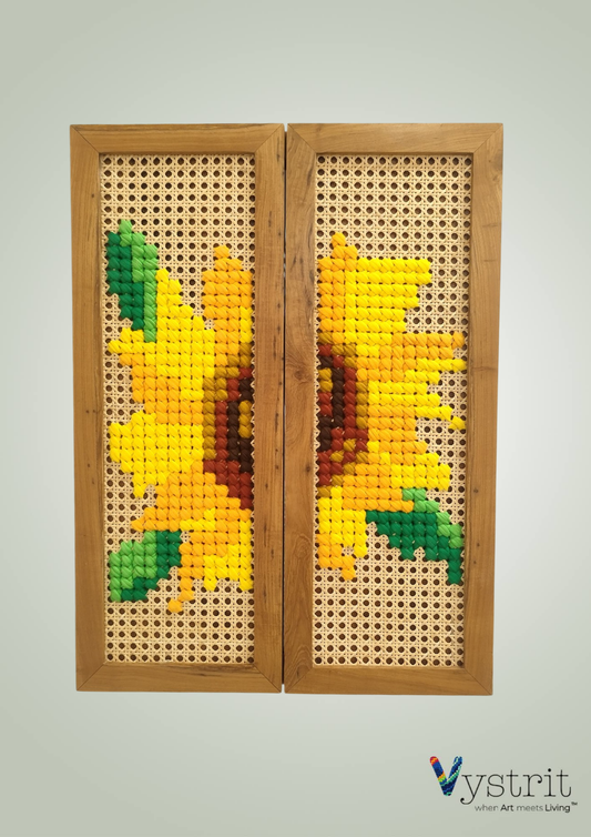 Mirror: Sunlit Bloom – 18 Inch x 24 Inch