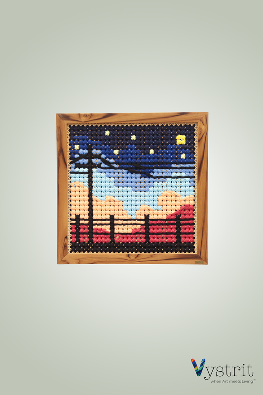 Night Full of Stars - 18 inch x 18 inch