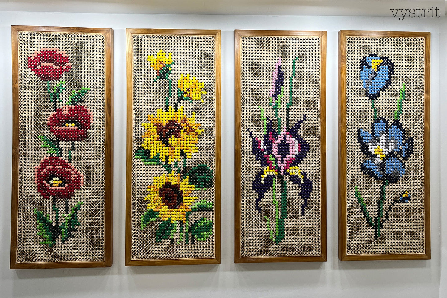 Floral Art (flowers) - 5ft x 2ft each
