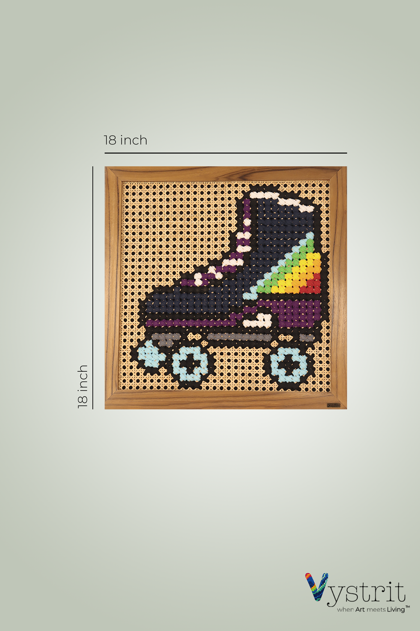 Artistic Skates - 18 inch x 18 inch