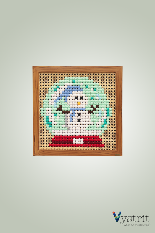 Snowy Whimsy - 18 inch x 18 inch