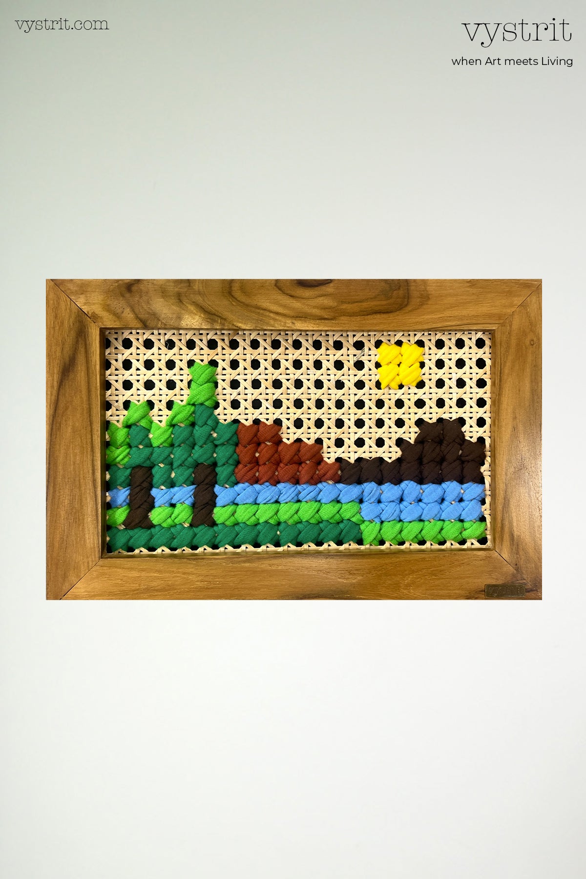 A Mountainous Landscape - 12 inch x 8 inch