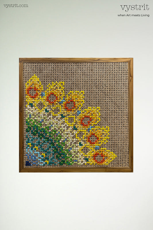 Warmth of the Mandala - 4ft x 4ft