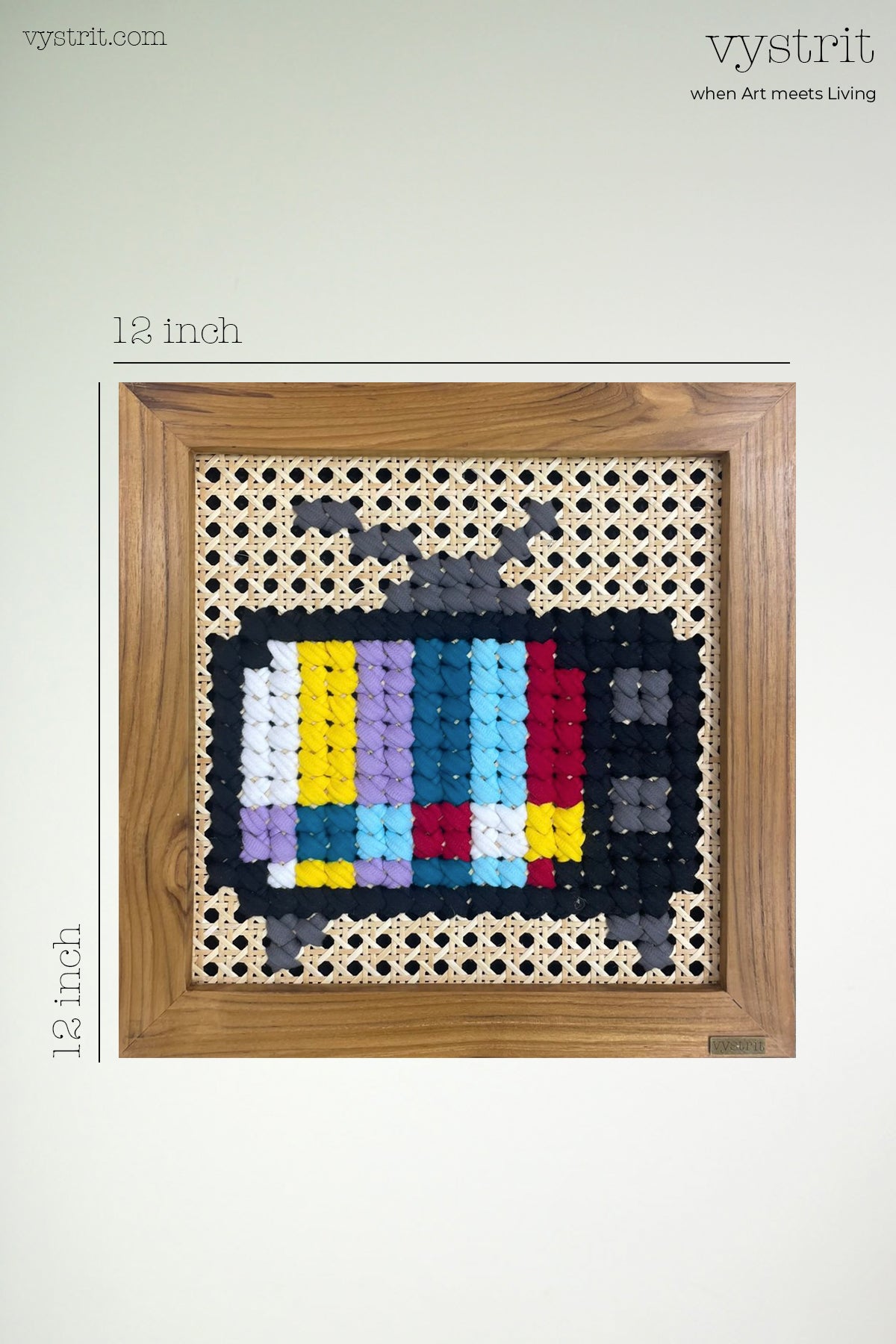 Nostalgia Series - Retro Vibes: Antenna TV - Art 12in x 12in