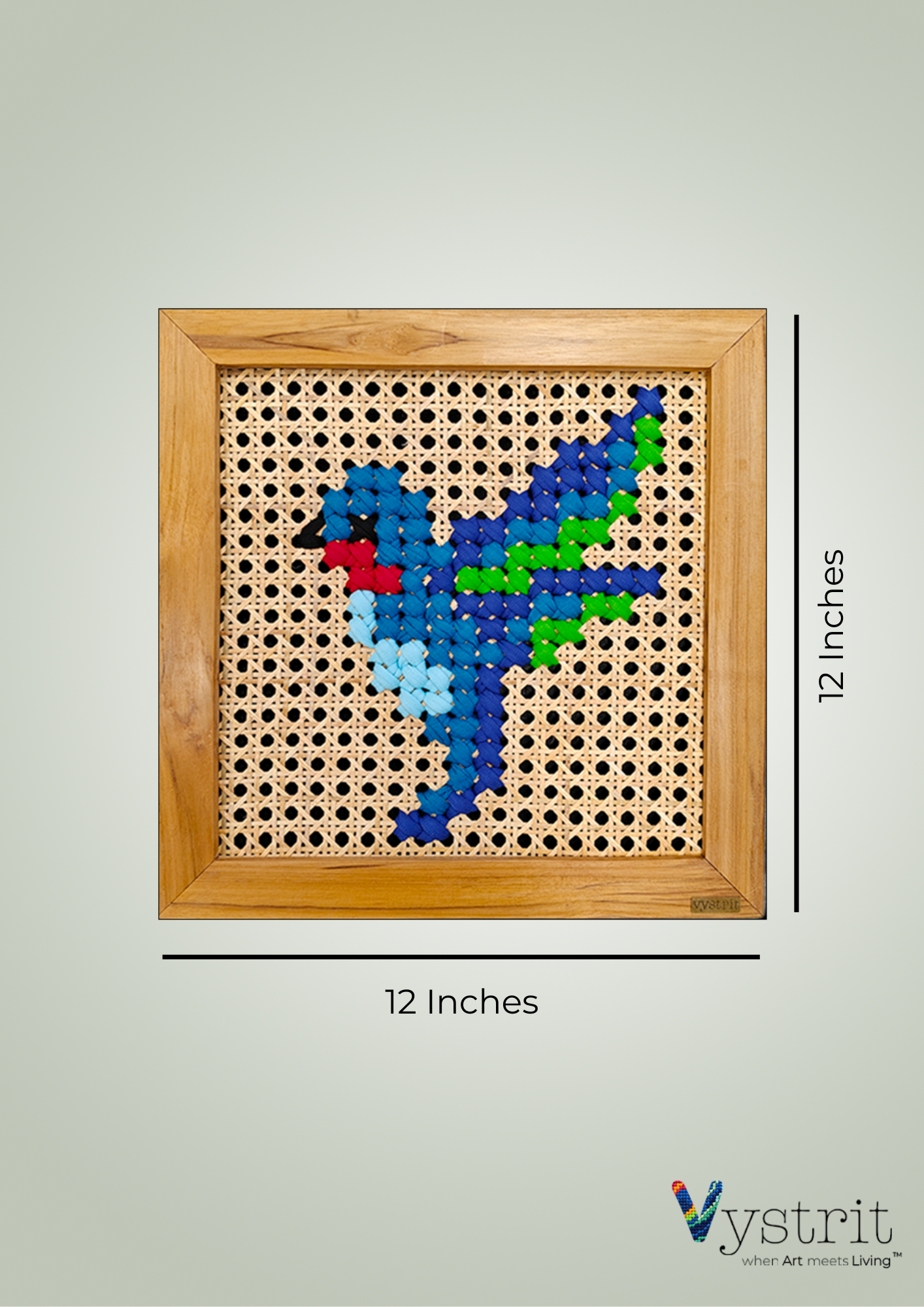 Woodpecker - Art 12 inch x 12 inch