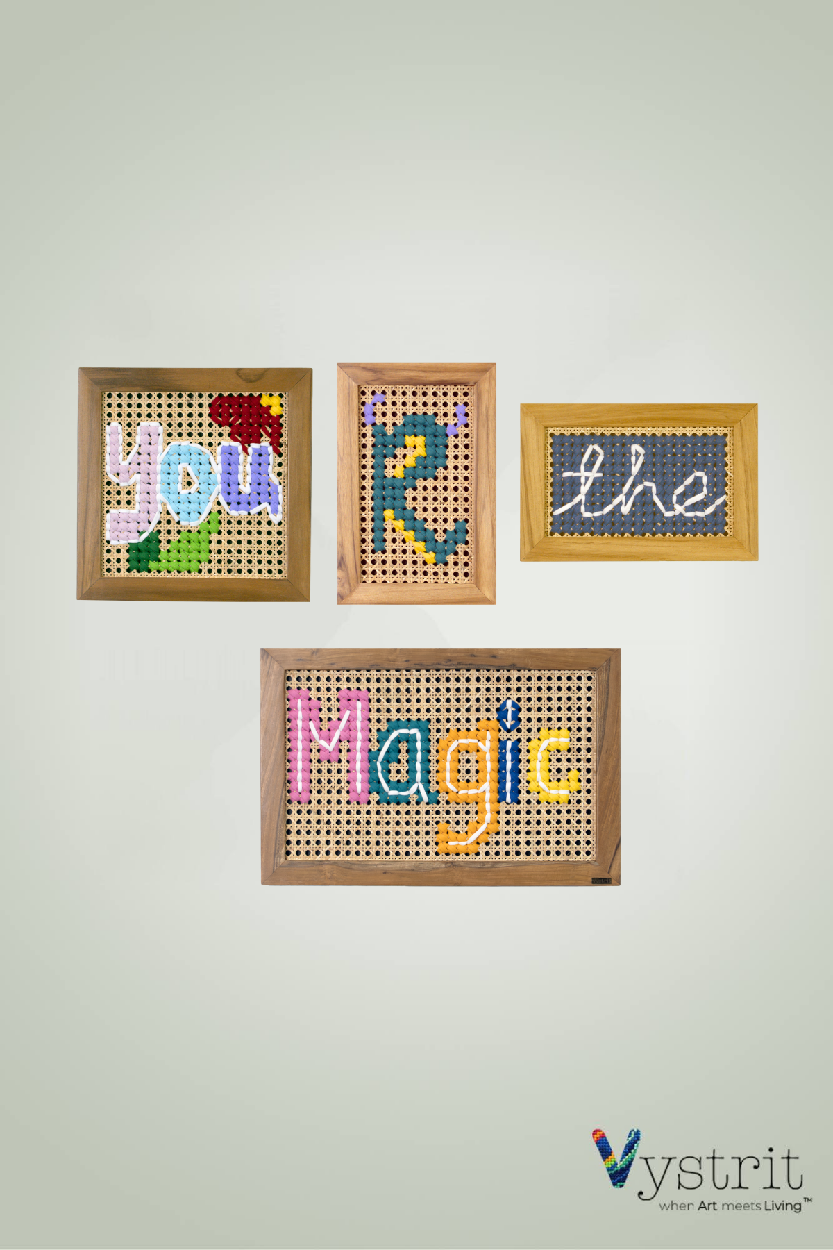 You R the Magic – Set of 4 Art Frames