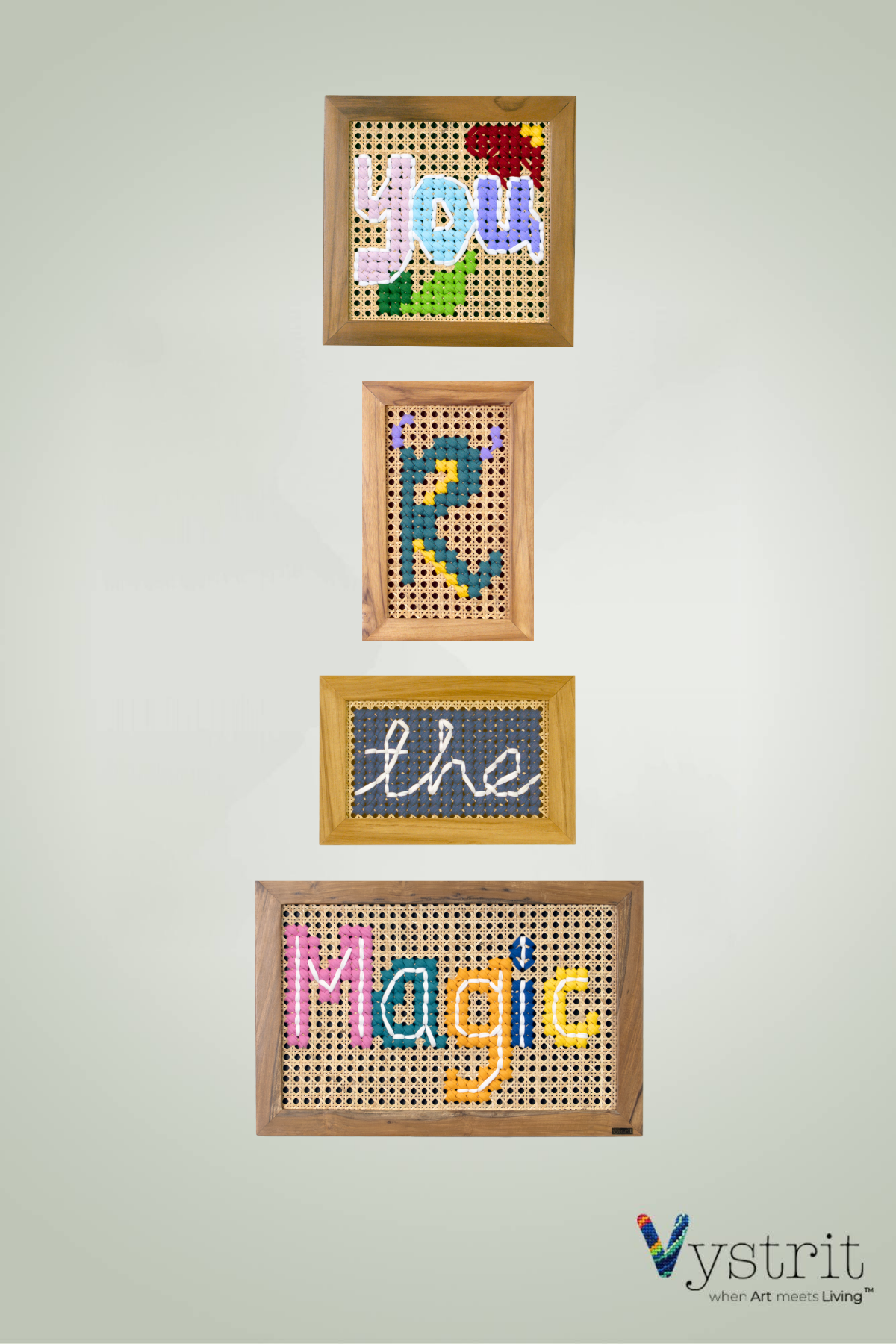 You R the Magic – Set of 4 Art Frames