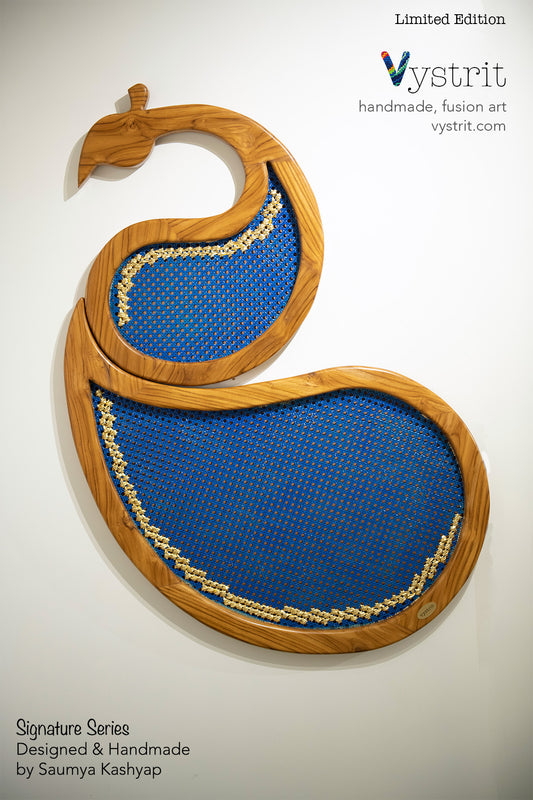 Blue Radiance - Set of 2 (head, body) - Peacock Custom Shape