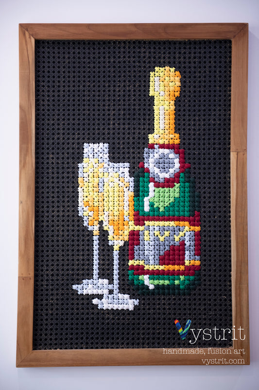 Champagne - 2ft x 3ft