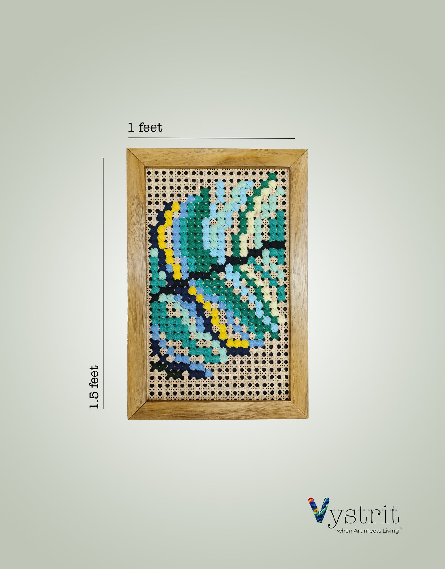 Trinity of Greens - Set of 3 Art Frames