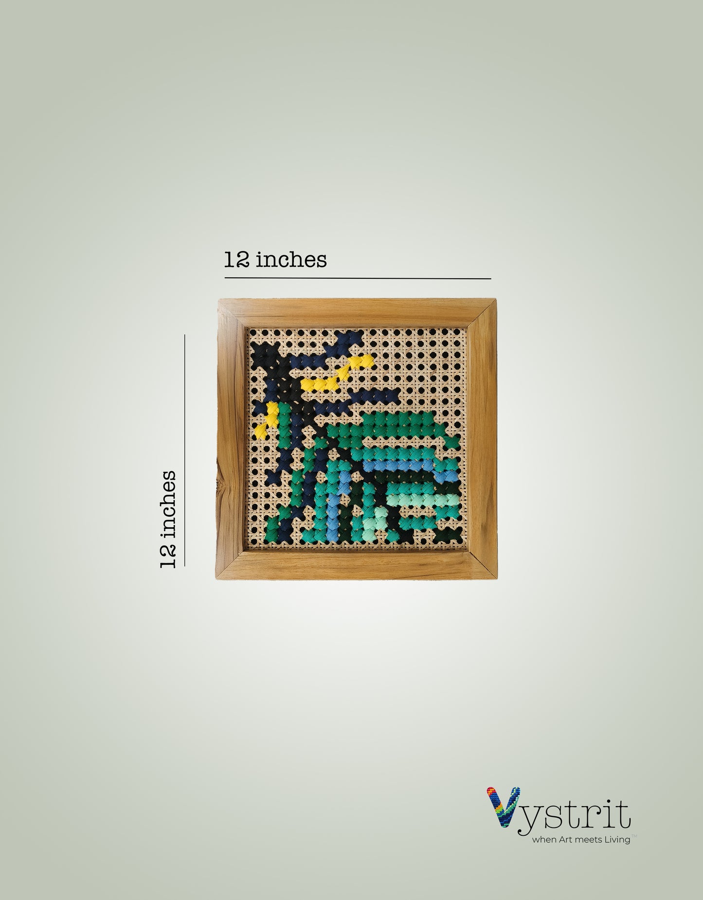 Trinity of Greens - Set of 3 Art Frames