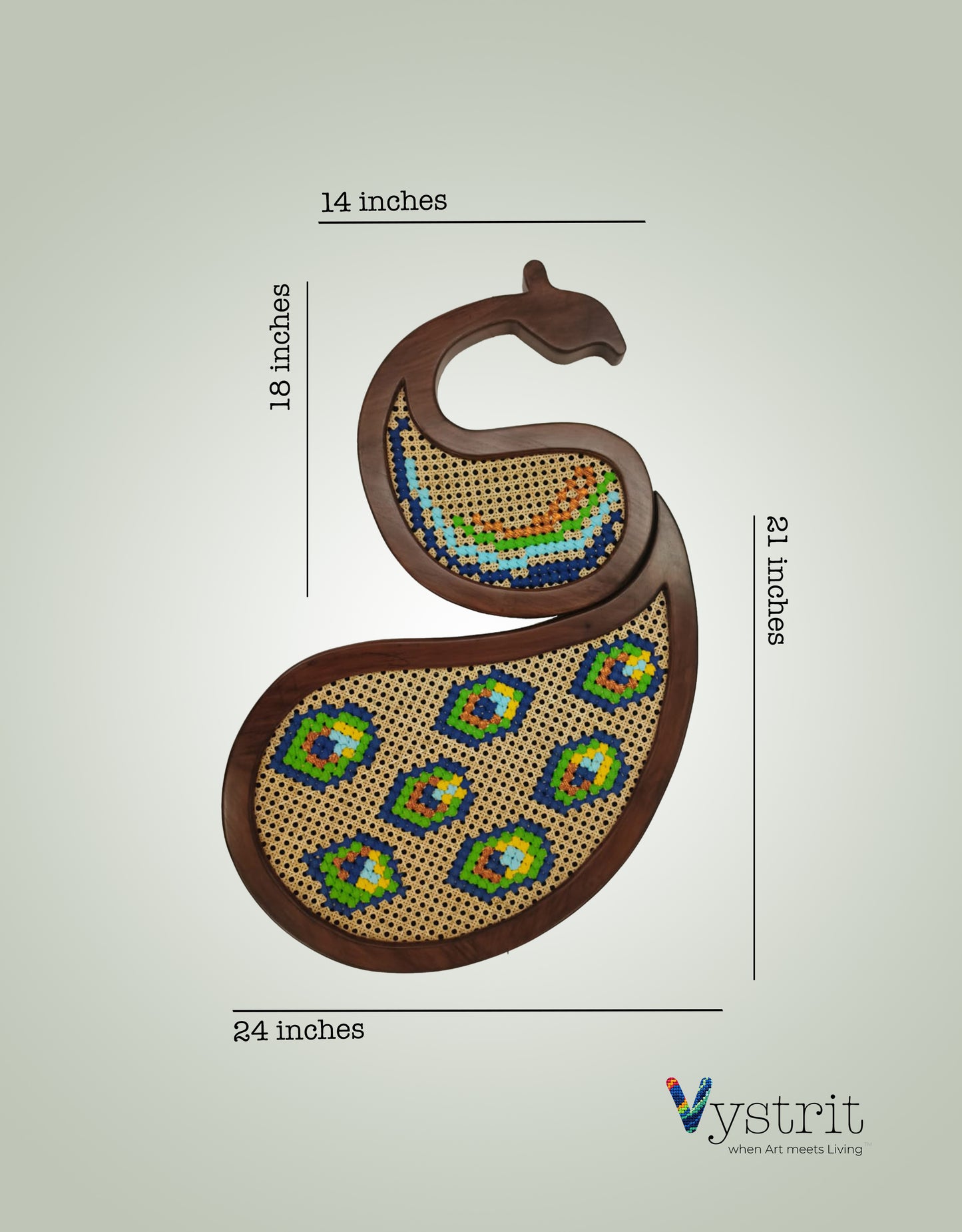 Reimagined Eclectic Plumes - Set of 2 (head, body) - Peacock Custom Shape (medium size)