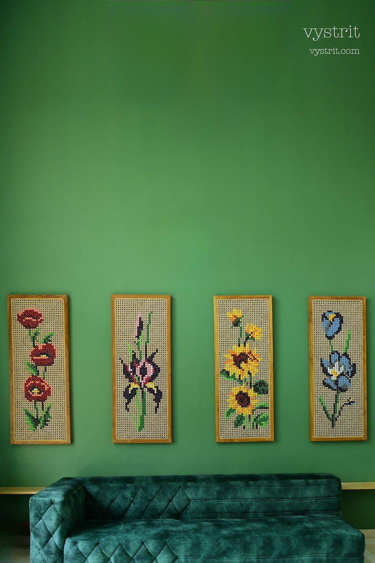 Floral Art (flowers) - 5ft x 2ft each