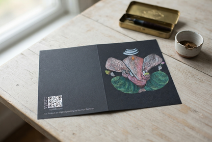 Ganesha in Pastel — A5 Art Greeting Card