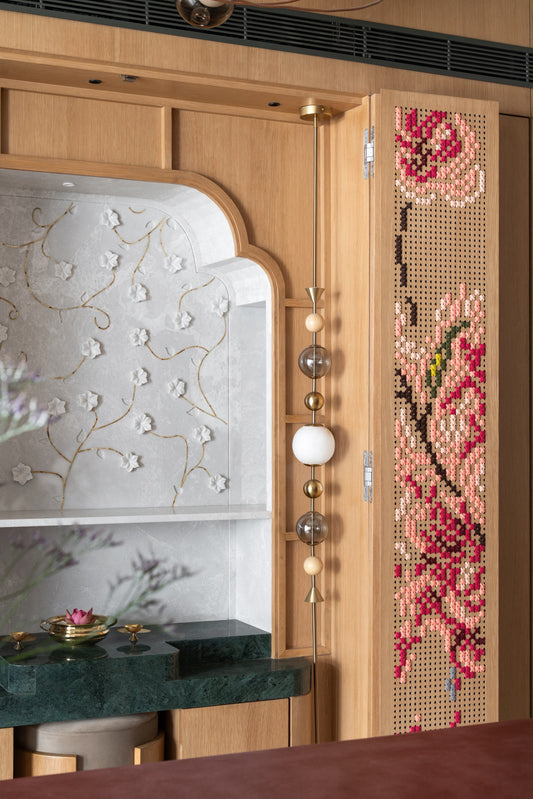 Custom Shutters - Floral