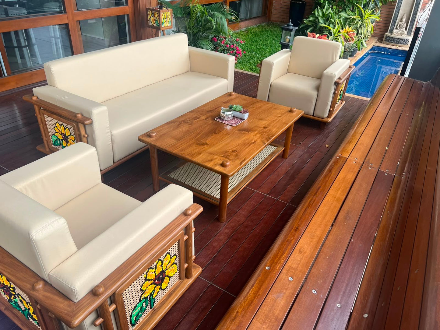Custom Outdoor Sofa Set