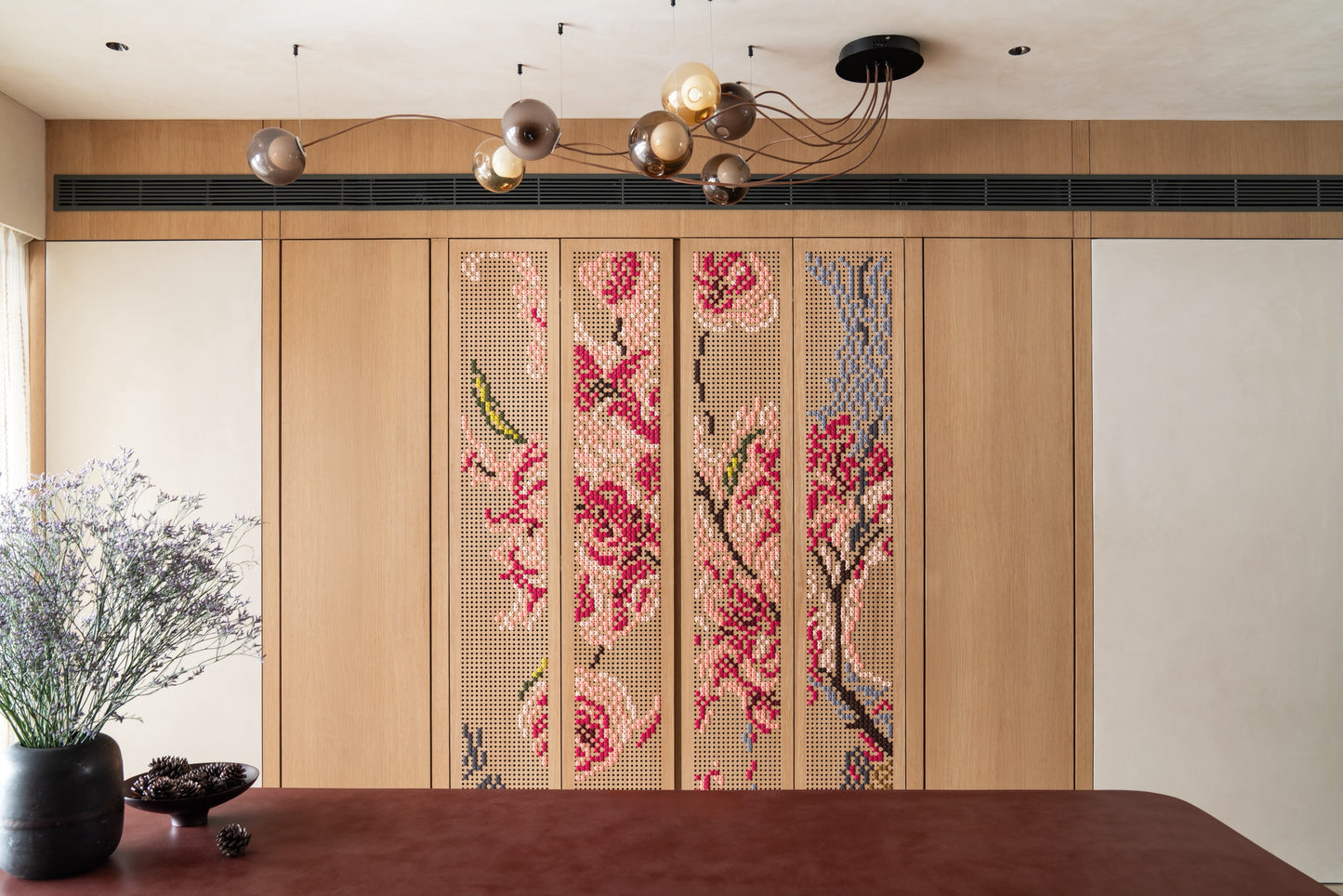 Custom Shutters - Floral