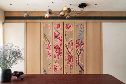 Custom Shutters - Floral