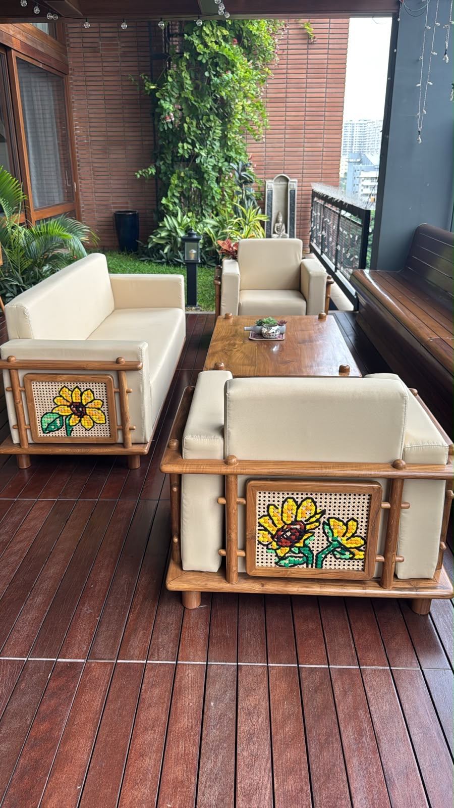 Custom Outdoor Sofa Set