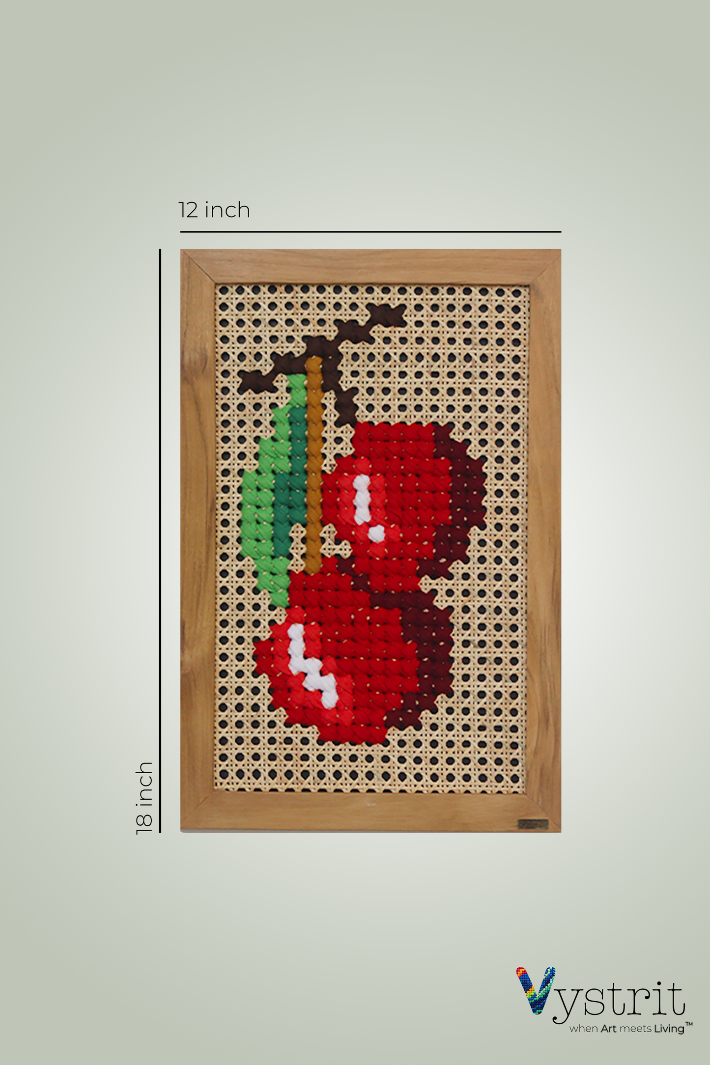 Nature Series- Red Cherry - Art 12 inch x 18 inch