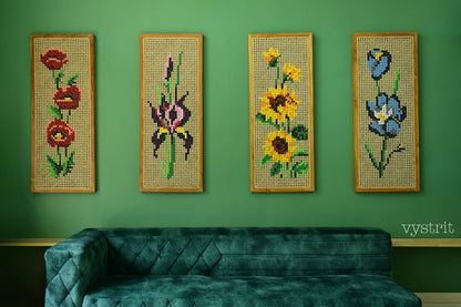 Floral Art (flowers) - 5ftx2ft each