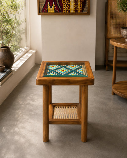 Art Side Table - Blue Diamond's