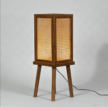 Teakwood Floor Lamp