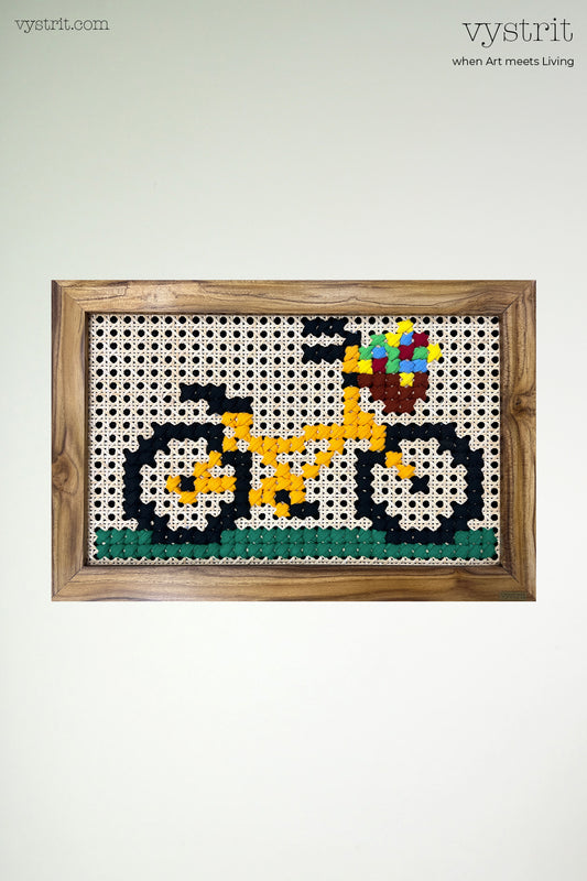 Sunny Cycle - Art 18 inch x 12 inch