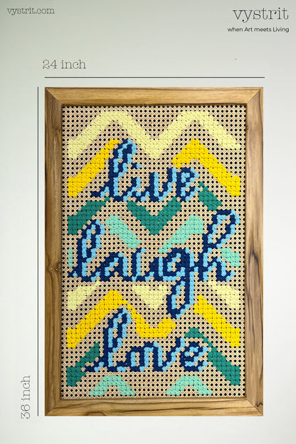 Live Laugh Love - 3ftx2ft