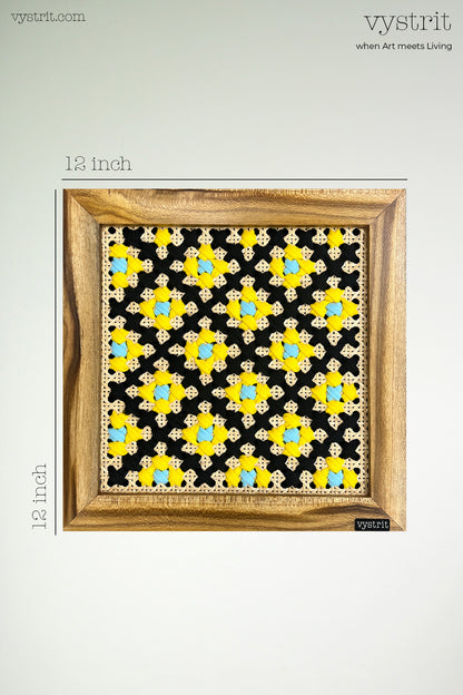 Motif Series - Sunshine Burst Motif - Art 12 inch x 12 inch