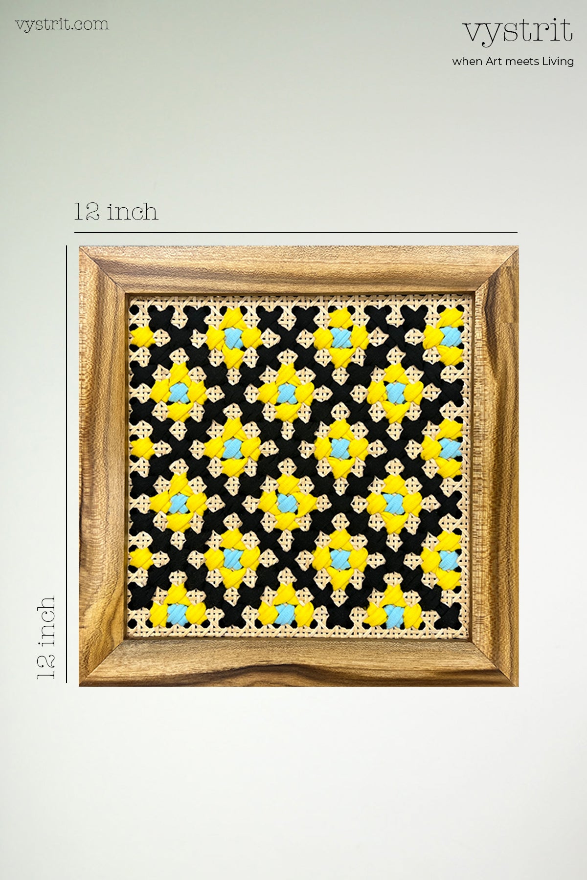 Motif Series - Sunshine Burst Motif - Art 12 inch x 12 inch