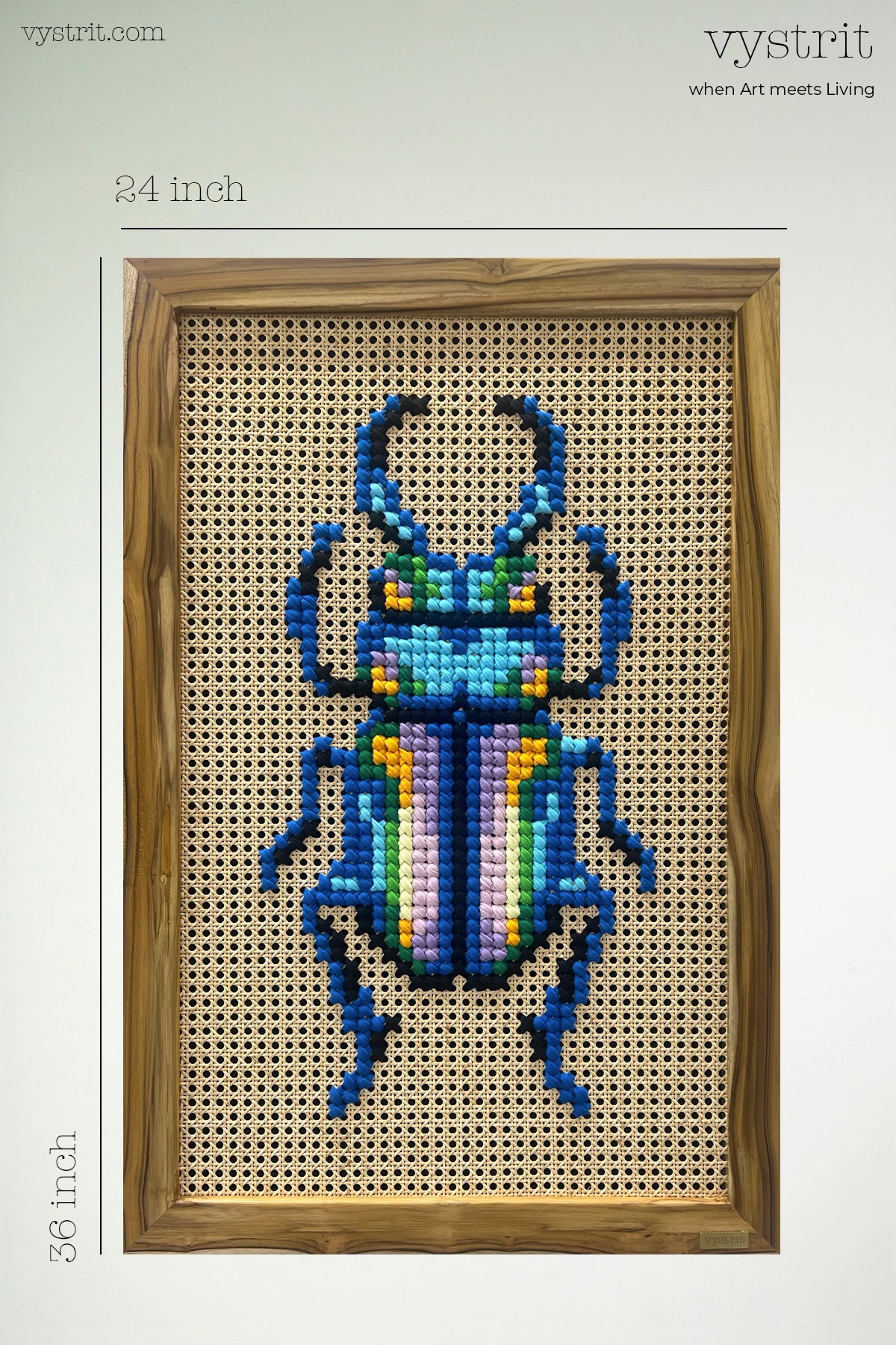 Vibrant Beetle - 3ftx2ft