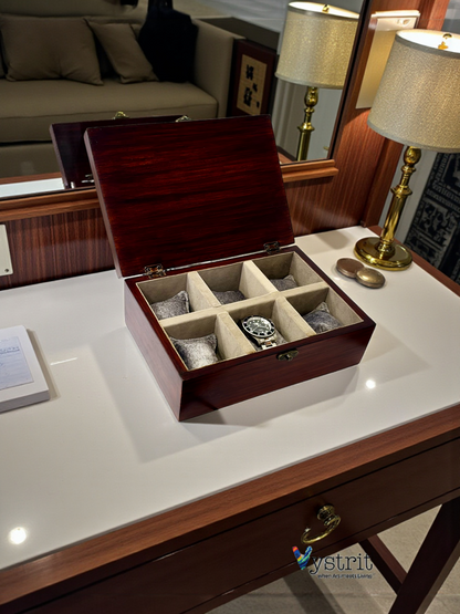 Watchful Peaks – Handcrafted Watch Box