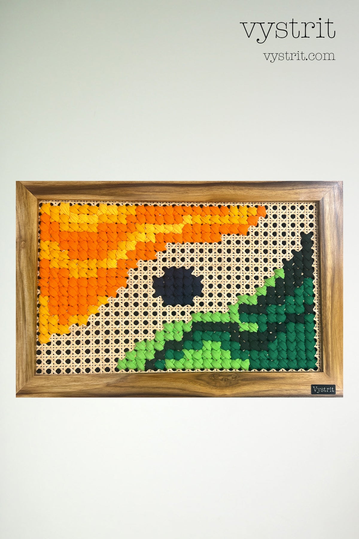 India Series - Indian Flag - Art 18 inch x 12 inch