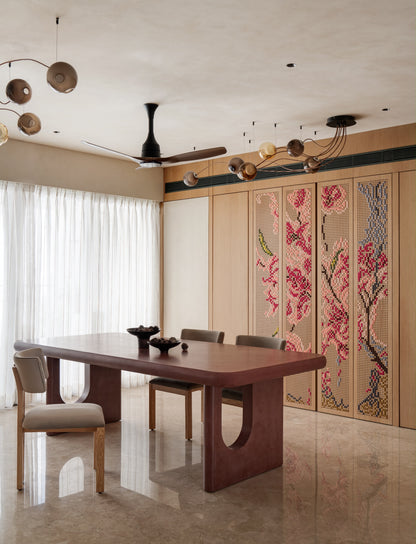 Custom Shutters - Floral