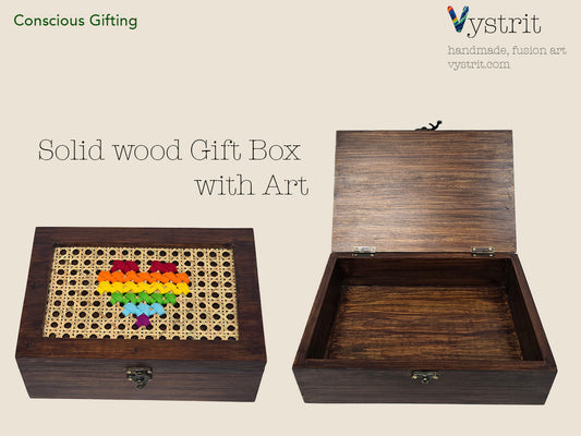 Gift Box with Art - "Colours of Love"