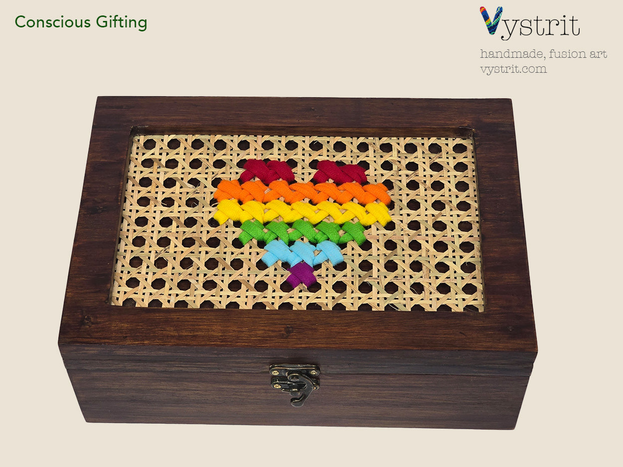 Gift Box with Art - "Colours of Love"