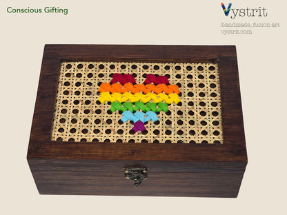 Gift Box with Art - "Colours of Love"