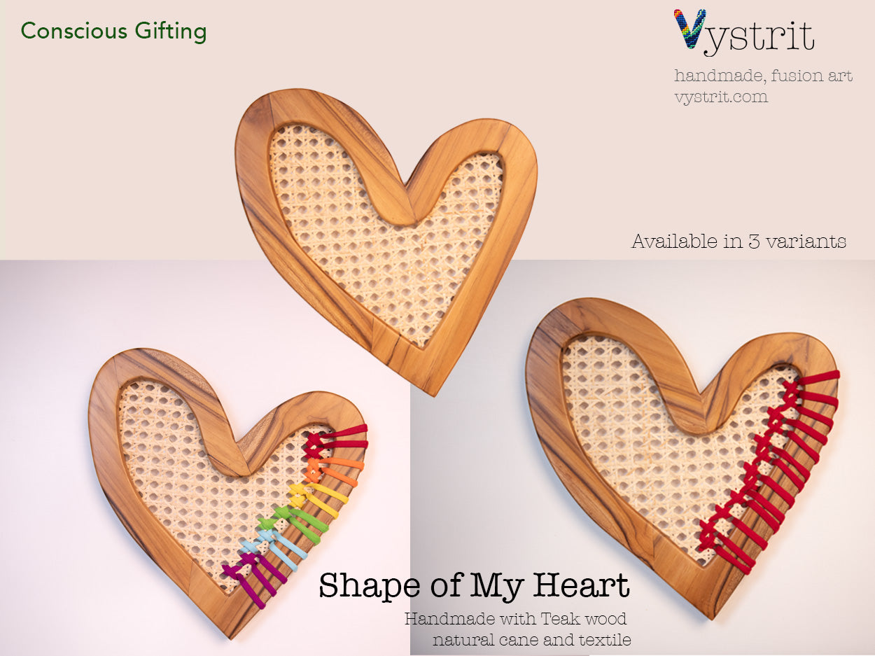 Shape of my Heart - custom wood art, unique gift