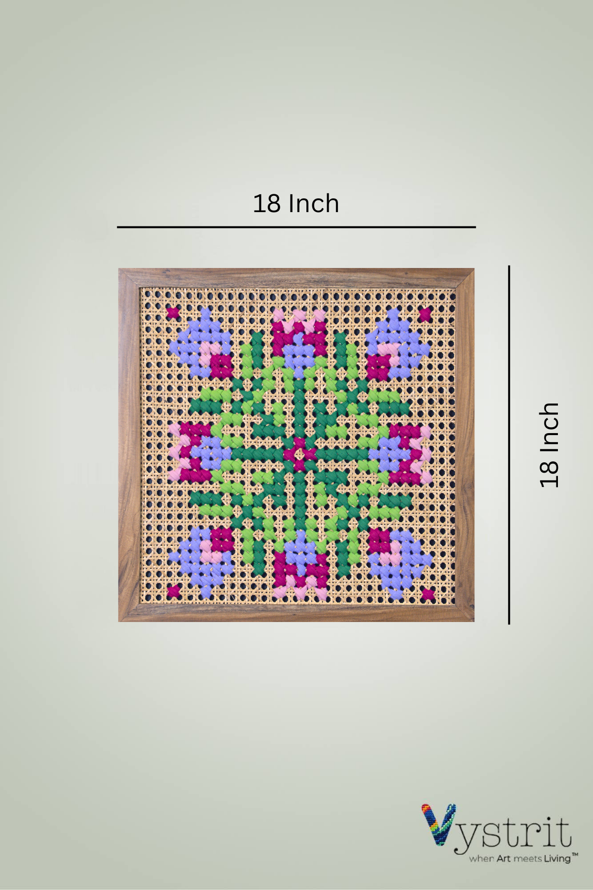 Mandala - 18 inch x 18 inch